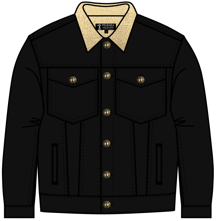 Pilbara Mens Sherpa Lined Jacket Ritemate Workwear 